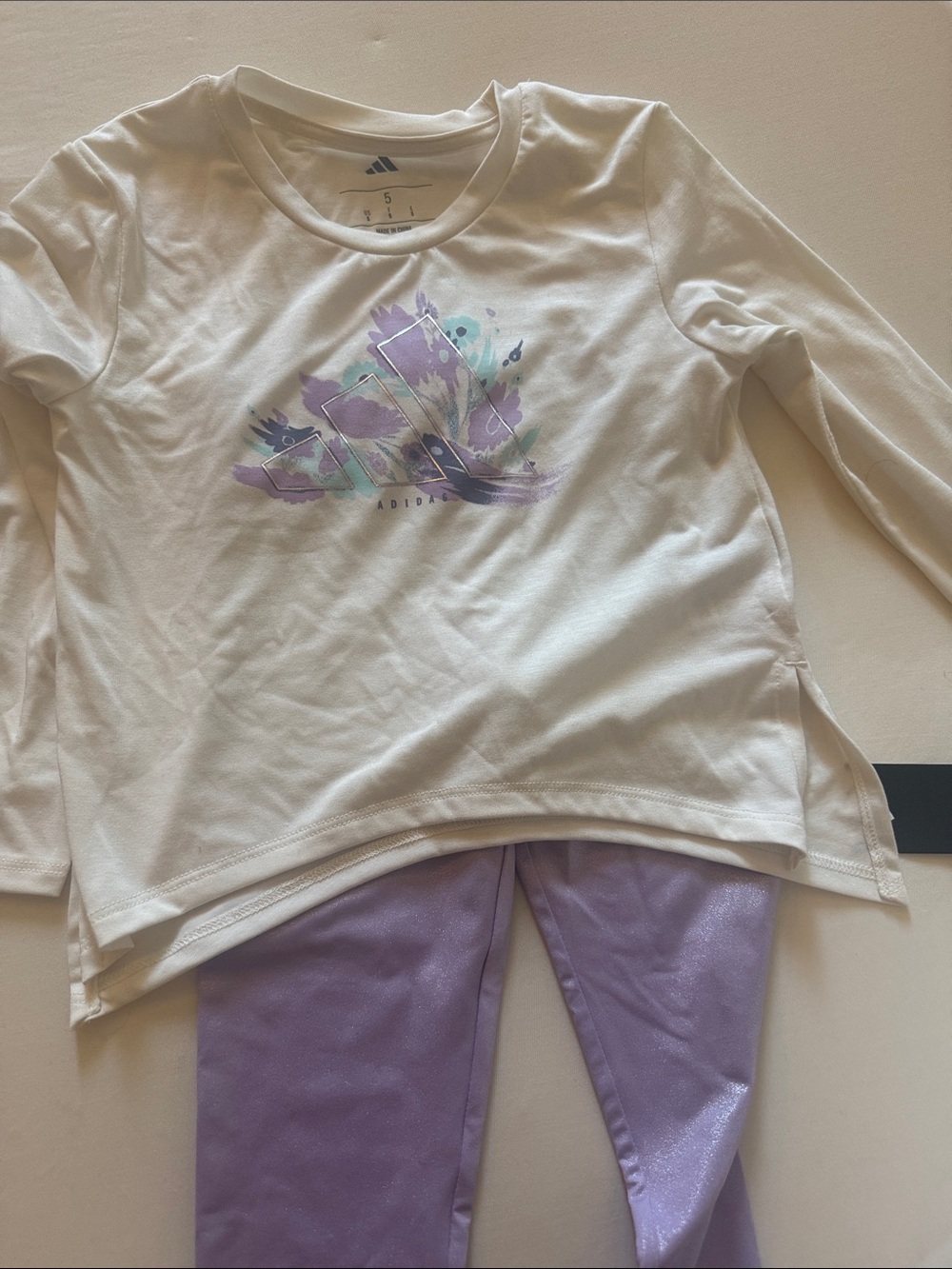 Adidas girls two piece set